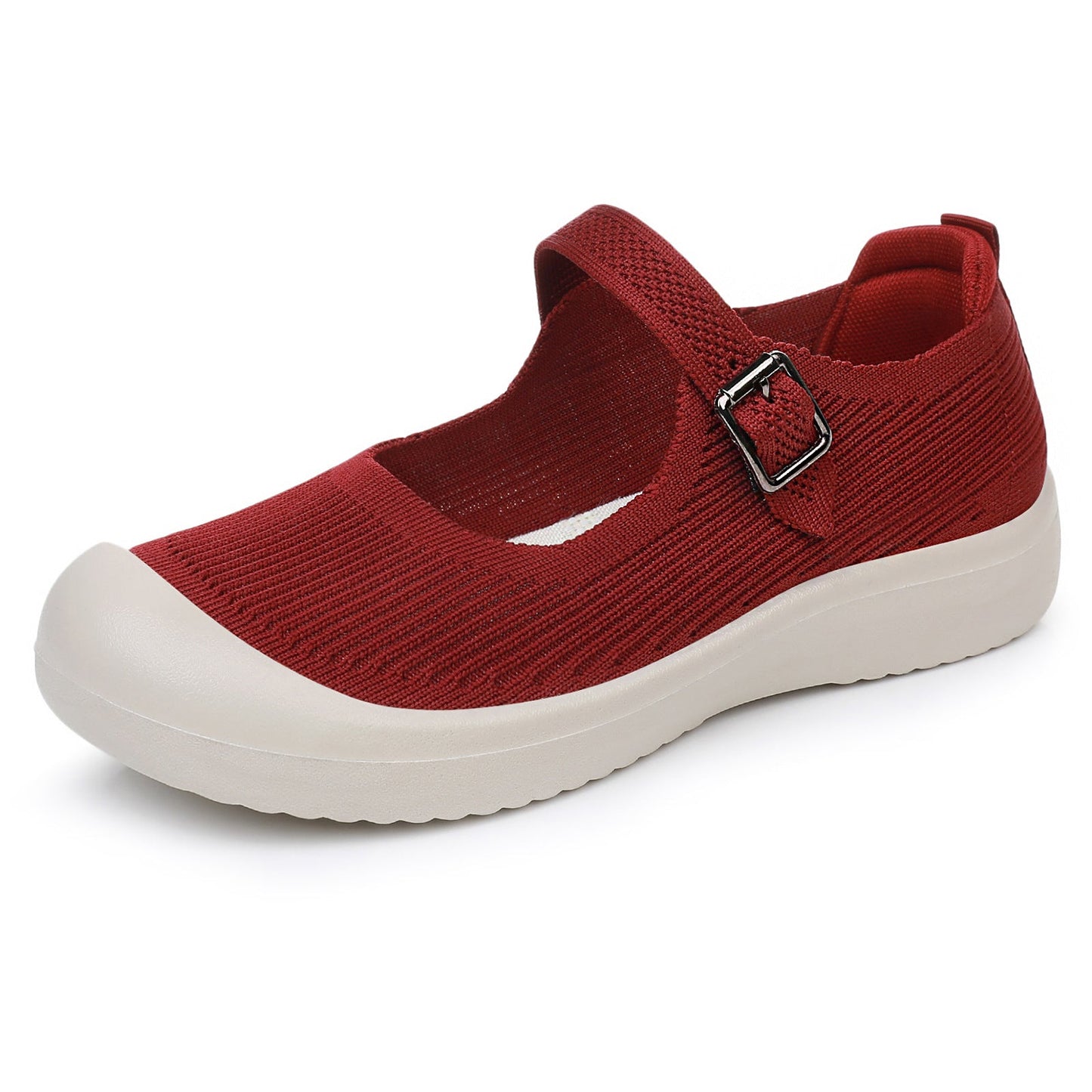 Damen Sportschuhe Slip-On atmungsaktiv mit verstellbarem Riemen