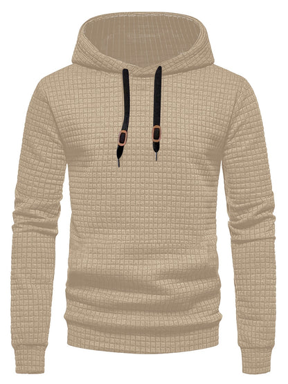 Herren Kapuzenpullover Strukturiert Modern Glamour Style