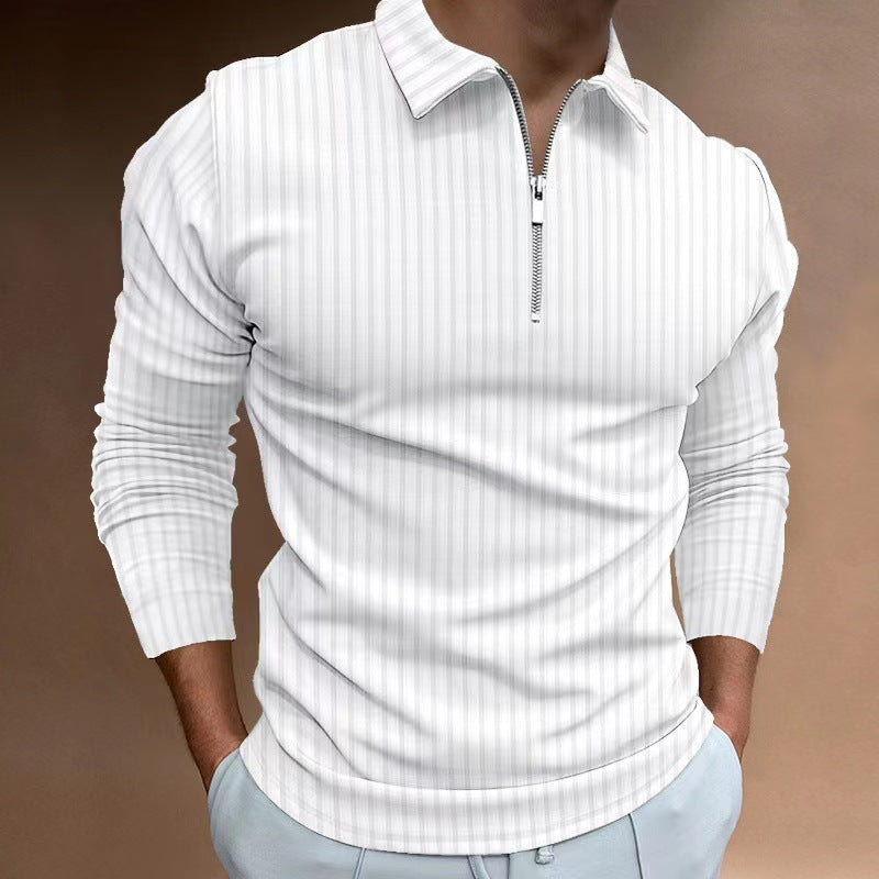 Leichtes Sportoberteil Herren mit Halbzipper Funktionsshirt