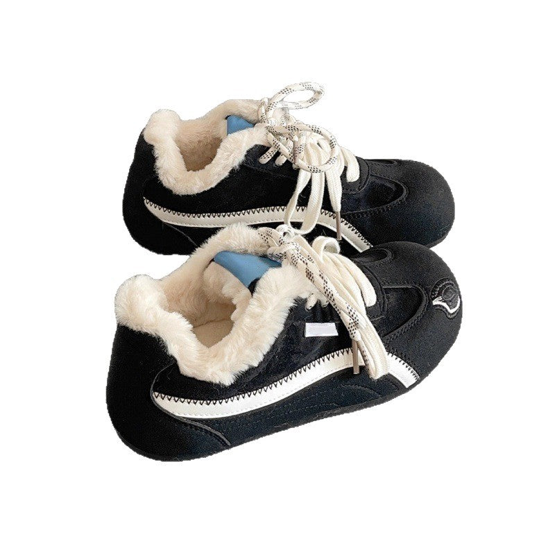 Damen Sneaker Bequem Weich Futter Sportlich