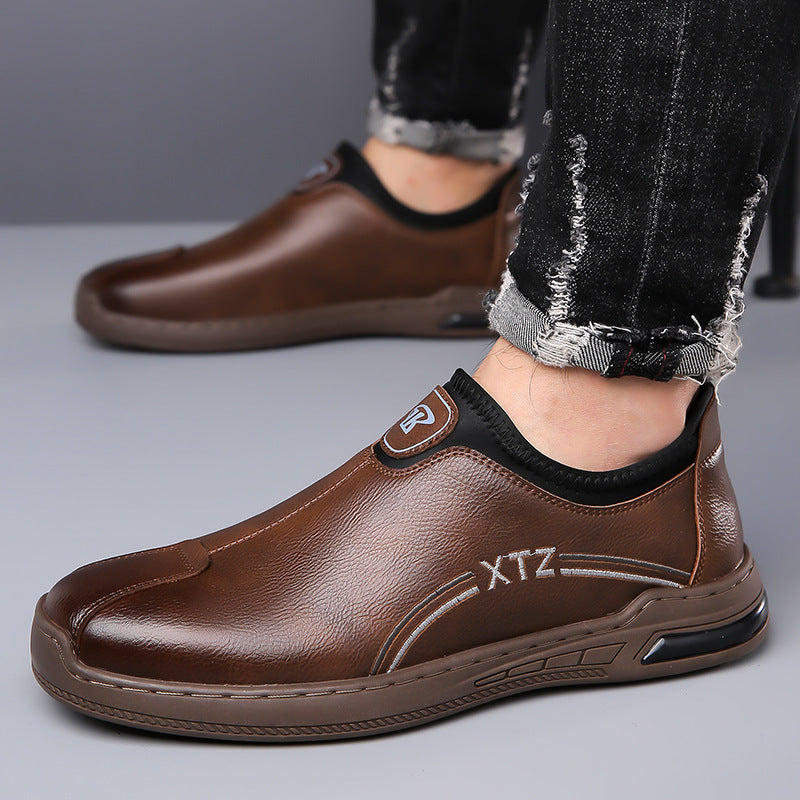 Herren Slip-On Schuhe Bequem Polsterung Freizeit