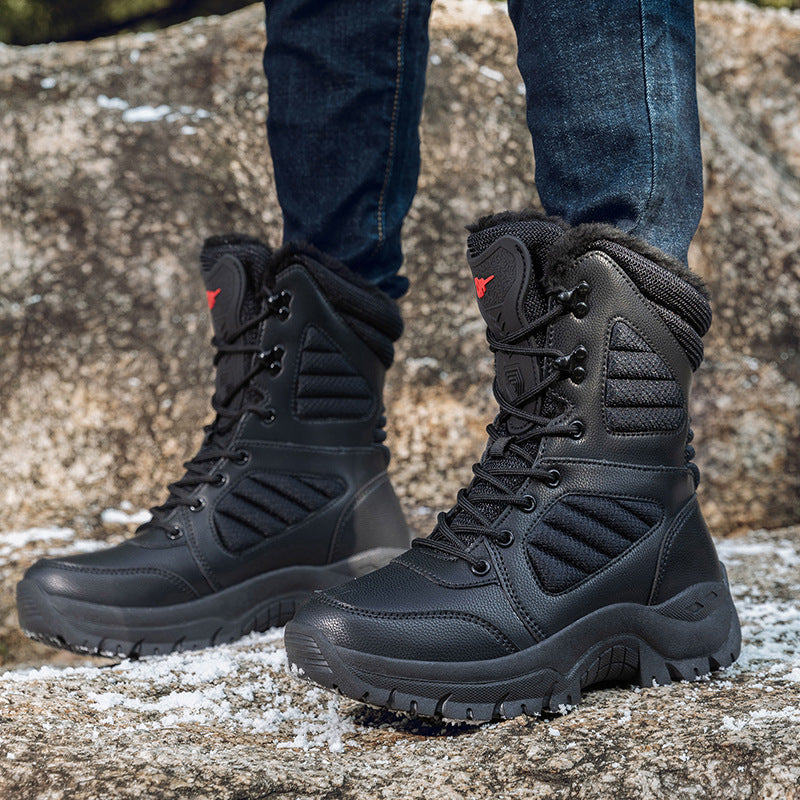 Herren Winterstiefel Warm Isolierend Rutschfest - BerlinGlamour