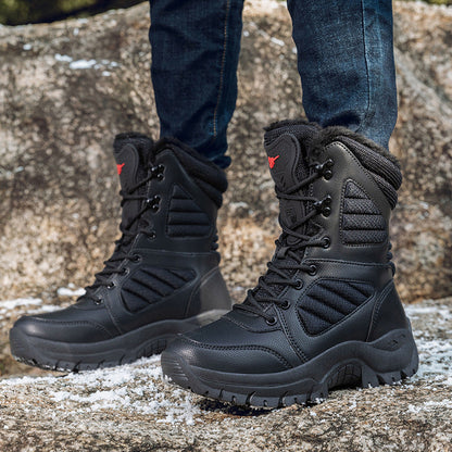 Herren Winterstiefel Warm Isolierend Rutschfest - BerlinGlamour