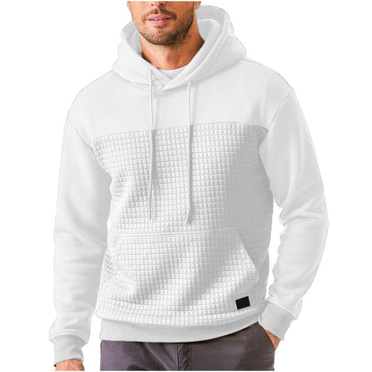 Herren Kapuzenpullover Strukturiert Modern Trendig
