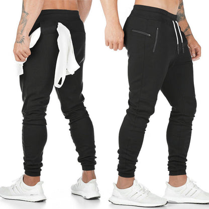 Herren Jogginghose Slim Fit Sportlich Grau