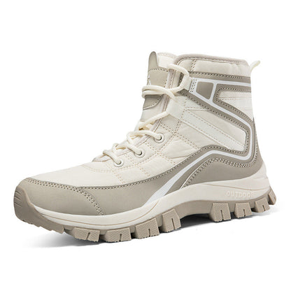 Herren Wanderstiefel High Top Knöchelschutz Rutschfest Outdoor