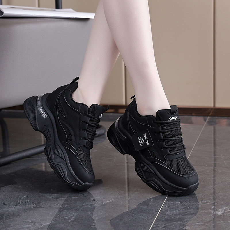 Damen Sneaker Chunky Sportlich Komfortabel Atmungsaktiv