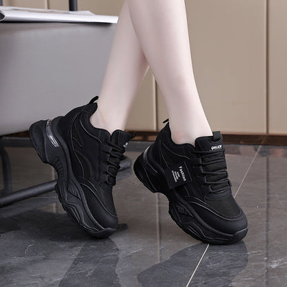Damen Sneaker Chunky Sportlich Komfortabel Atmungsaktiv
