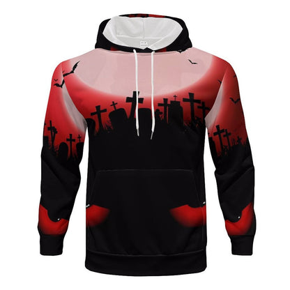 Herren Sweater Halloween Motiv Kapuzenpullover Locker