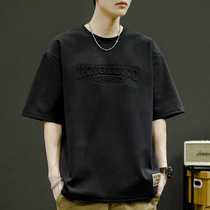 Herren T-Shirt Oversized mit Logo-Print Berlin Style
