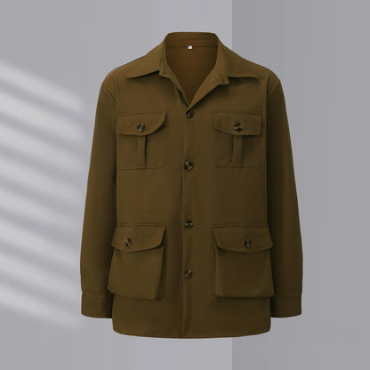 Herren Utility-Jacke Vielseitig Praktisch Wasserabweisend - BerlinGlamour