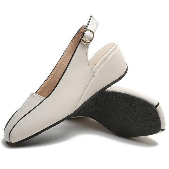 Damen Slingback Schuhe Hochzeitsschuhe Elegantes Design
