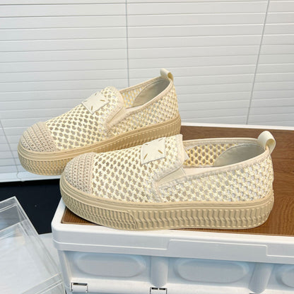 Damen Slipper Geblümt mit Strass Schnalle Comfort