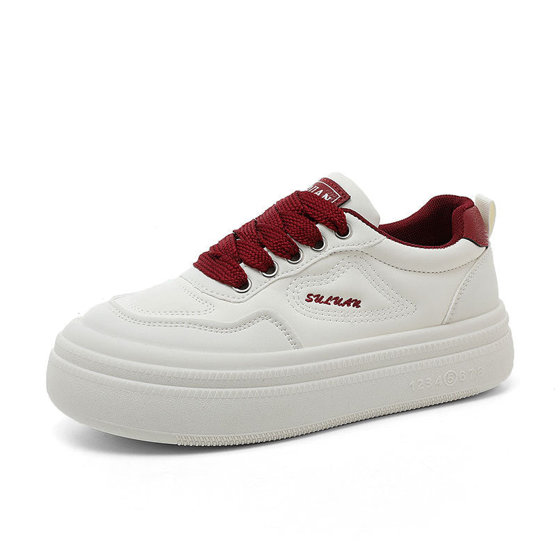Damen Plateau Sneaker atmungsaktiv Komfort Sohle - BerlinGlamour