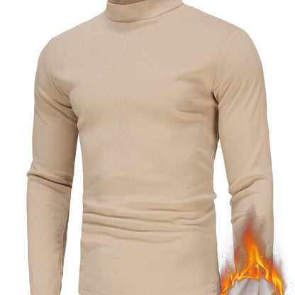 Herren Turtleneck Pullover Atmungsaktiv Langarm Modern
