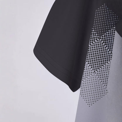 Herren Polohemd Modern Grafik Design Berlin Style