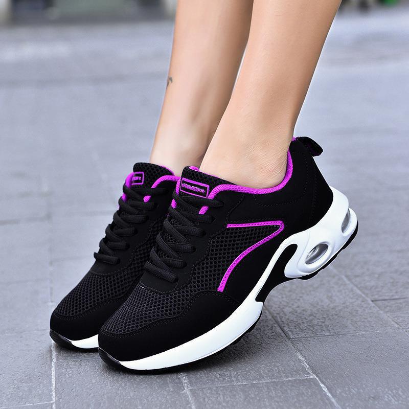 Damen Sport Sneaker Atmungsaktiv Stoßdämpfend