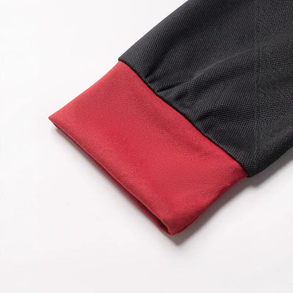Herren Poloshirt Langarm Kontrastdetails Modern Style