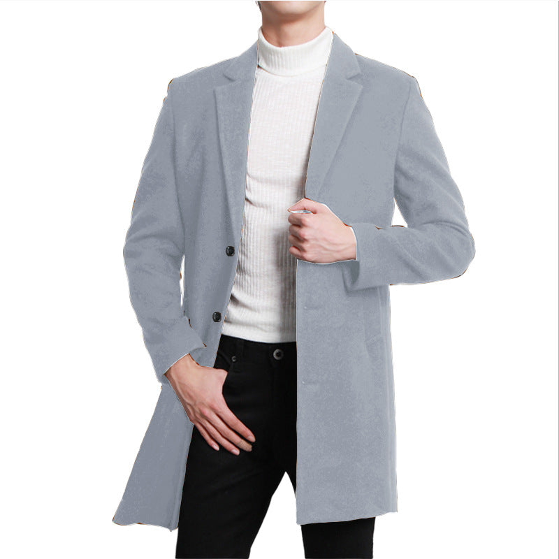 Herren Mantel Eleganter Moderner Wintermantel