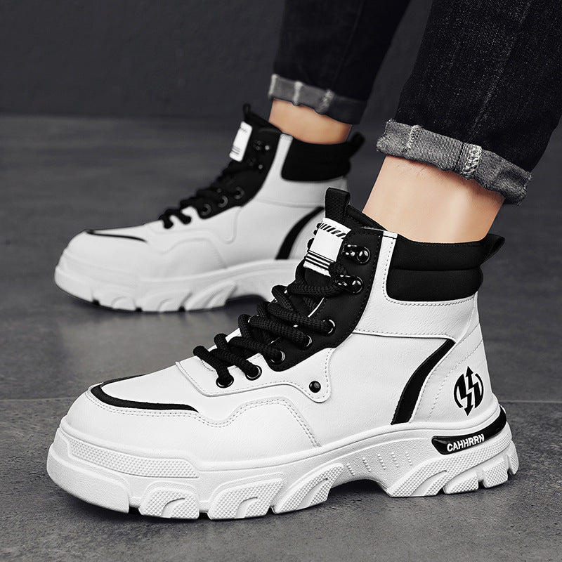 Damen Sneaker High-Top robust atmungsaktiv rutschfest