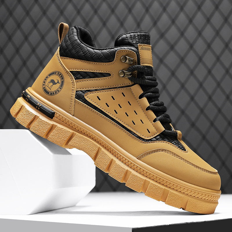 Damen Sneaker Sportlich High-Top mit rutschfester Sohle