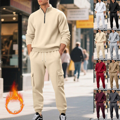 Herren Sportanzug Kapuzenjacke Freizeitmodell Modern - BerlinGlamour