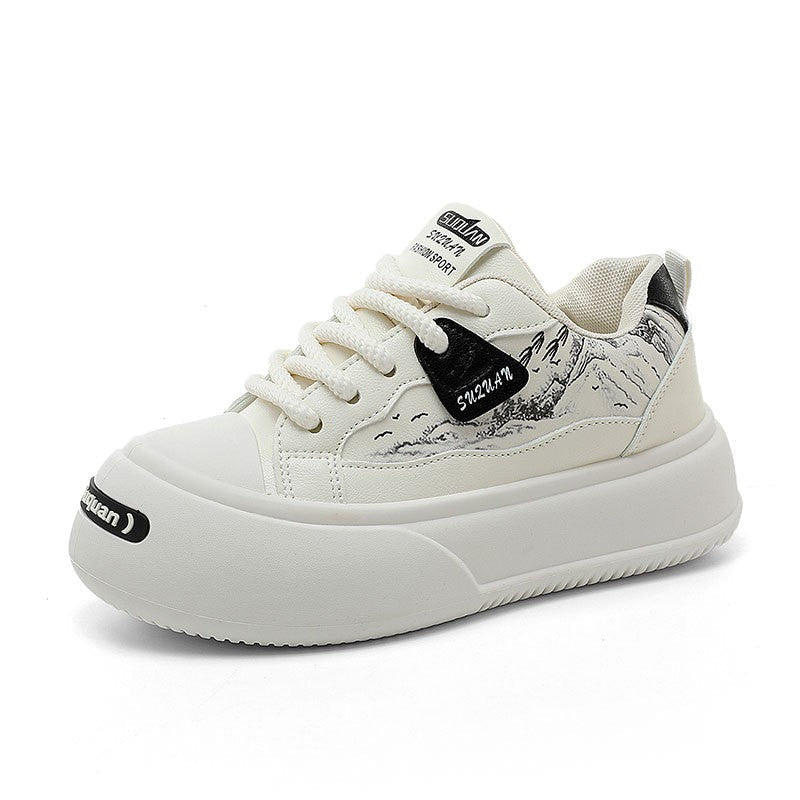 Damen Sneaker Bequem Modern Modisch Laufsohle - BerlinGlamour