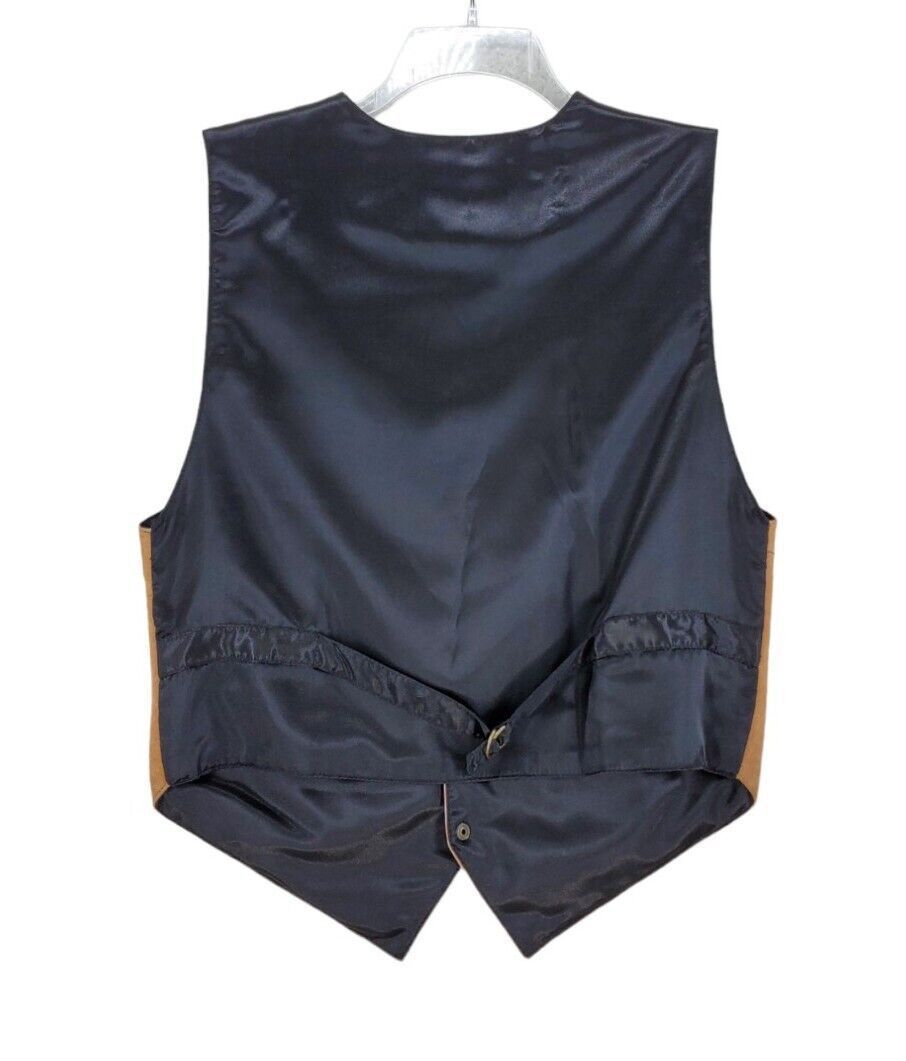 Lederweste Herren Wildleder Schwarz Elegent
