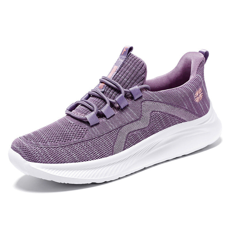 Damen Laufschuhe Leicht Atmungsaktiv Mit Schnürsystem