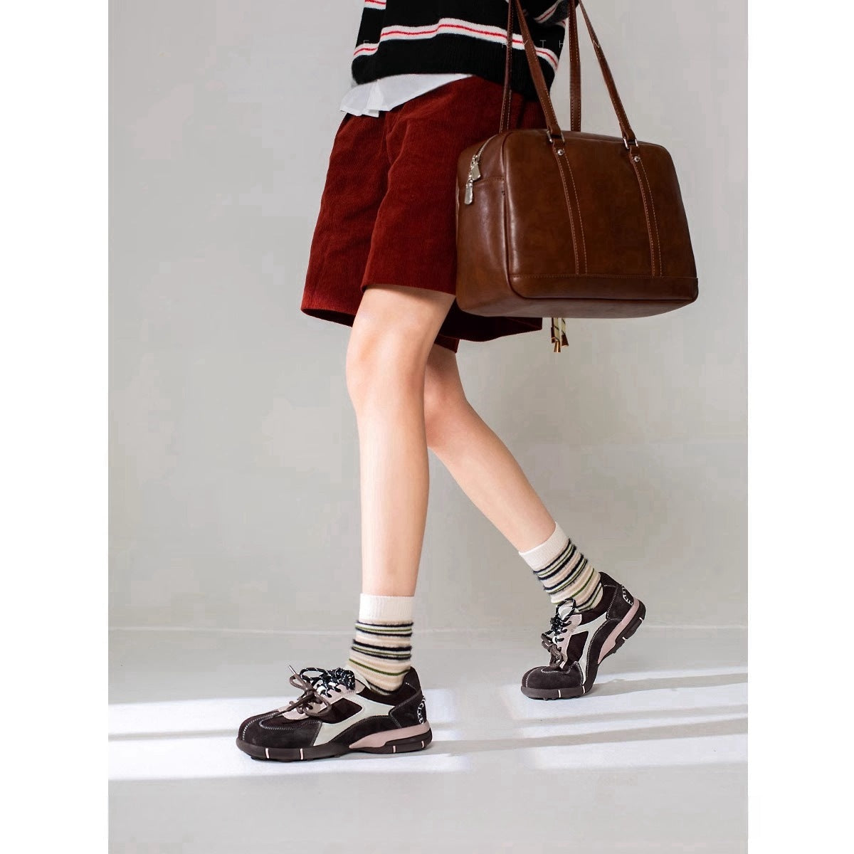 Damen Sneaker Sportlich Bequem Herausnehmbare Innensohle