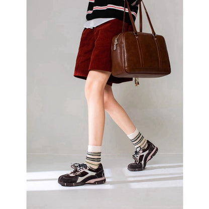 Damen Sneaker Sportlich Bequem Herausnehmbare Innensohle