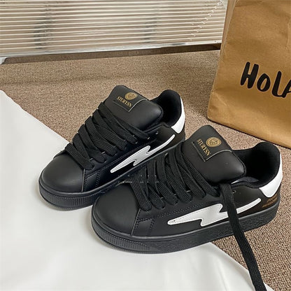 Damen Sneaker Sportlich Bequem Laufschuhe Weiße Schuhe
