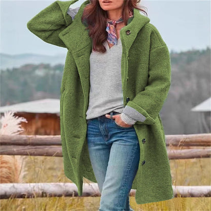 Damen Übermantel Modern Stylisch Komfortabel Großzügig