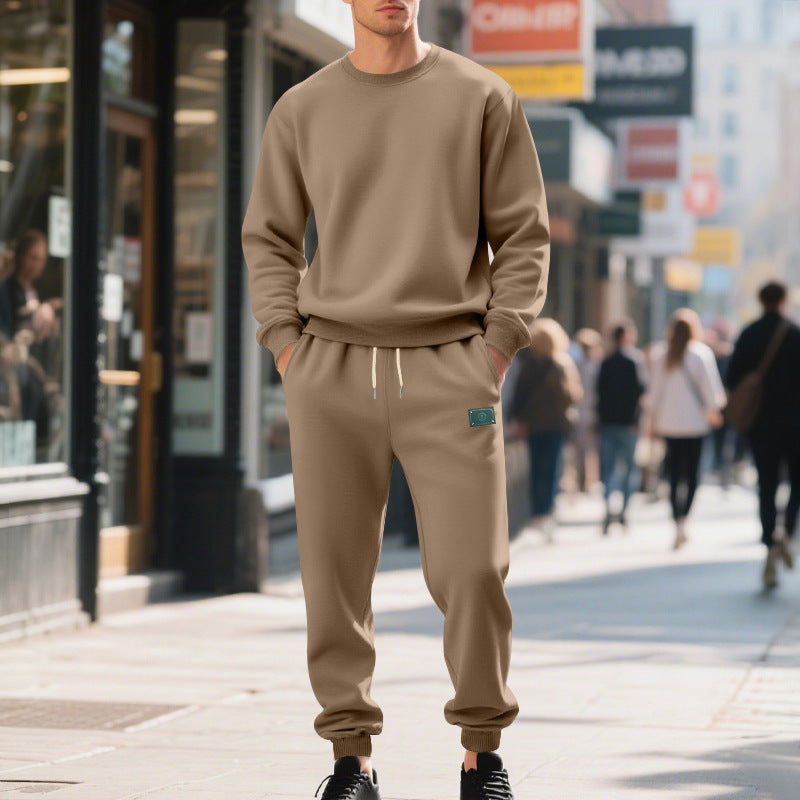 Herren Jogginganzug Komfortabel Soft Sweatshirt Set