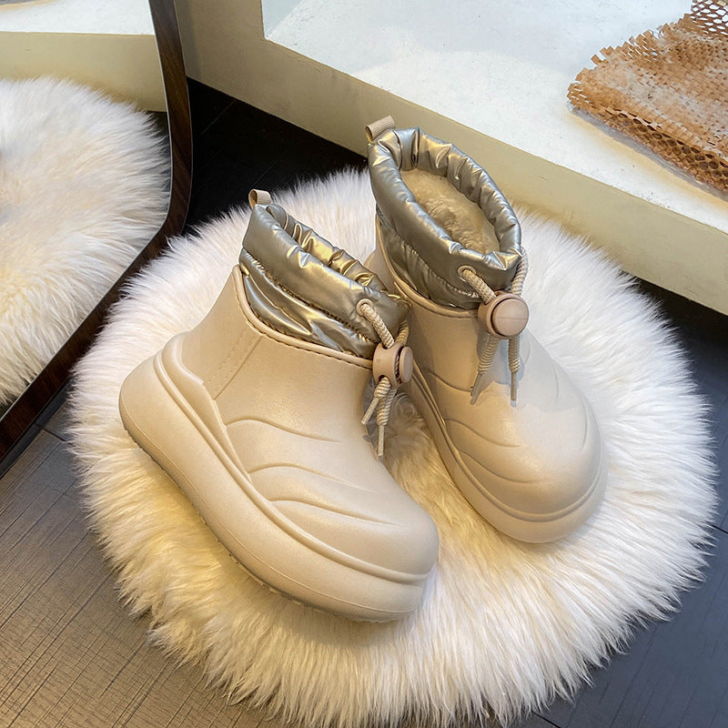 Damen Winterstiefel Warm Wasserdicht Mit Weichem Innenfutter - BerlinGlamour