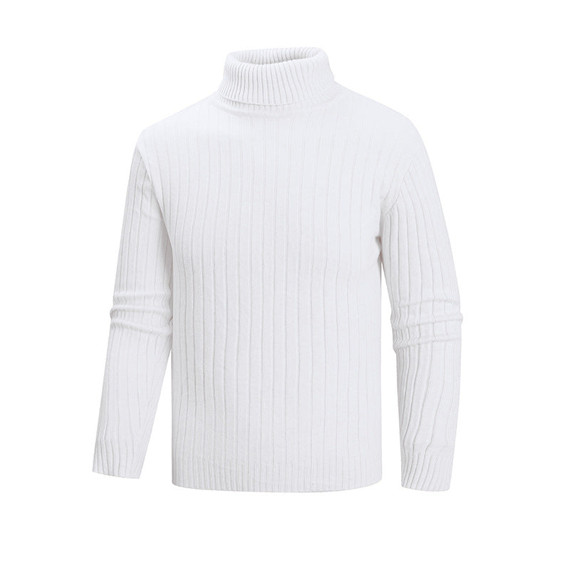 Herren Pullover Eleganter Hohler Kragen Struktur