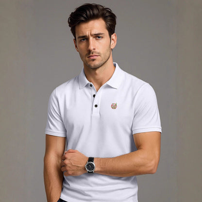 Herren Polohemd Modern Schnitt Edles Design