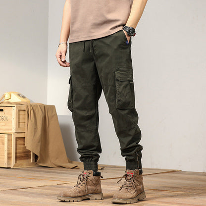 Herrenhose Urban Style Vieltaschig Elastisch