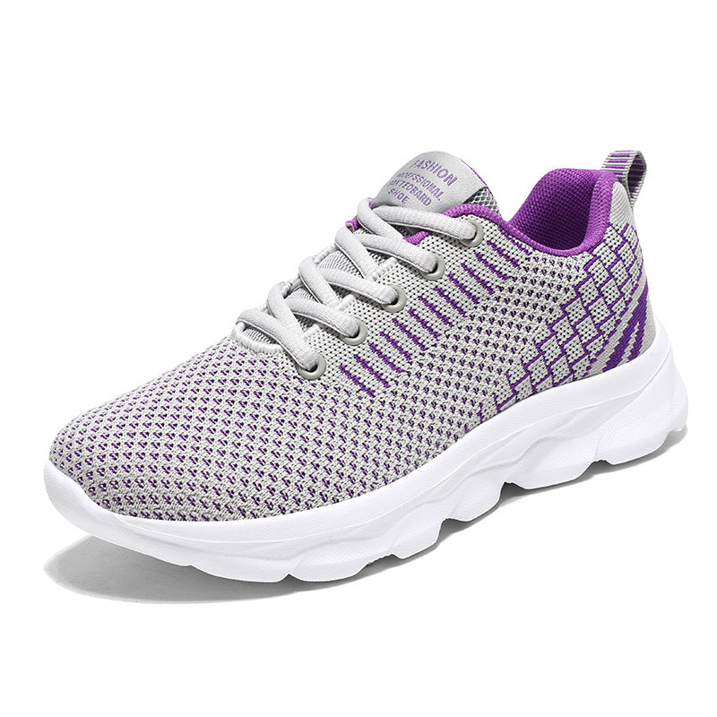 Damen Fitness-Sneaker Leicht Atmungsaktiv SportSchuhe