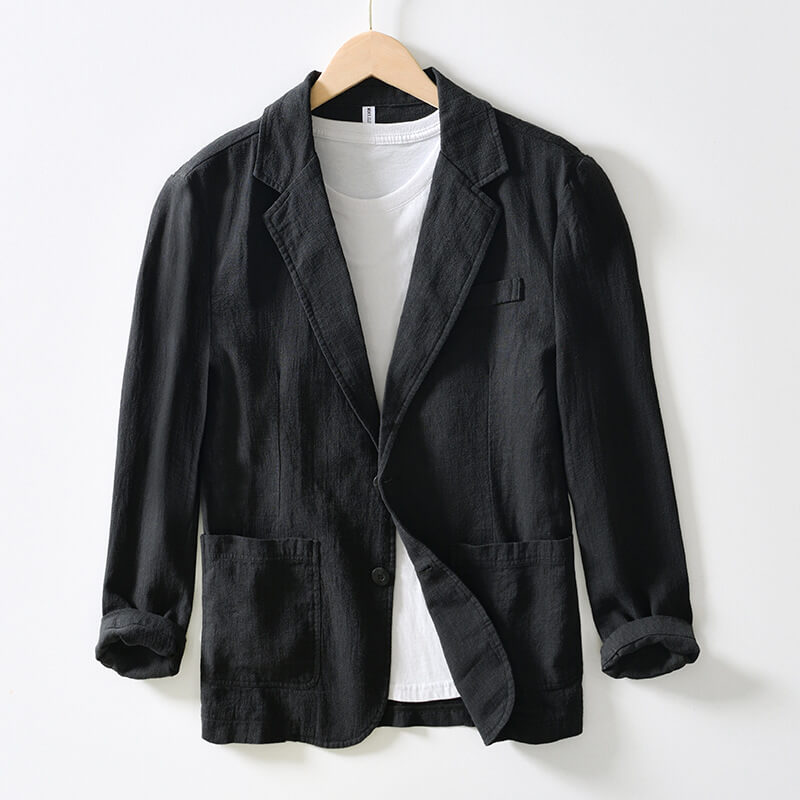 Leinenjacke Damen Sommer Modern - BerlinGlamour