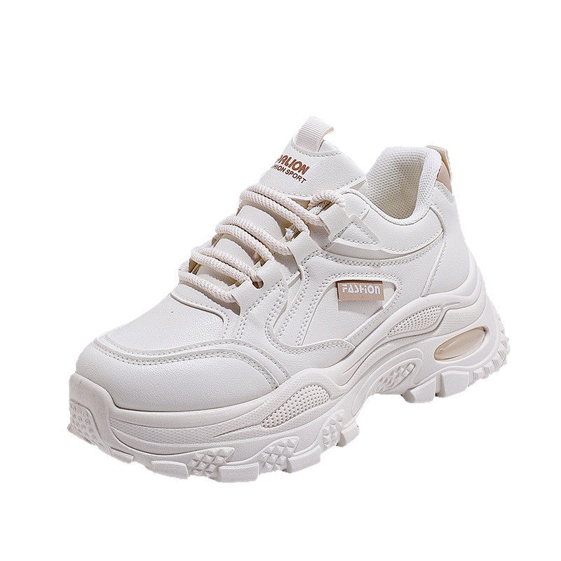 Damen Sneaker Chunky Trendschuhe High Heel