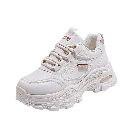 Damen Sneaker Chunky Trendschuhe High Heel