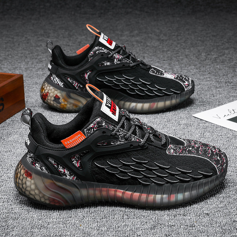 Damen Sneaker High-Tech Laufschuhe mit Dämpfungstechnologie