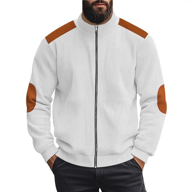 Herren Sportjacke Mit Taschen Wasserdicht Modern - BerlinGlamour