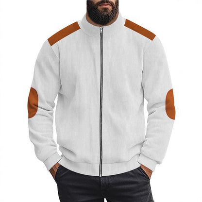 Herren Sportjacke Mit Taschen Wasserdicht Modern - BerlinGlamour