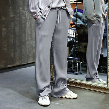 Herren Freizeithose mit Struktur Optik Modern
