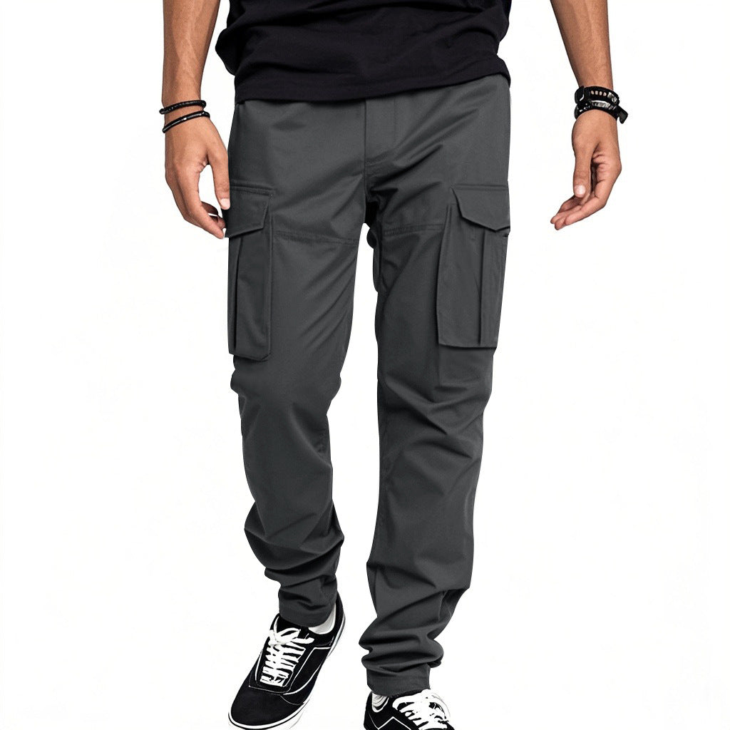 Herren Cargo-Hose Vieltaschig Flexibel Bequem