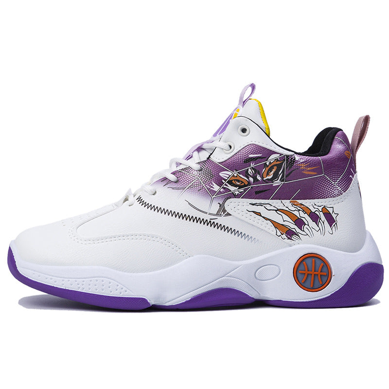 Damen Basketball Sneaker Sportlich Flexibel Mode