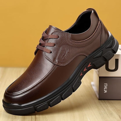 Damen Schnürschuhe Leder Modisch Hochwertig - BerlinGlamour