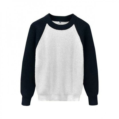 Herren Pullover Modern Strukturiert Trendig